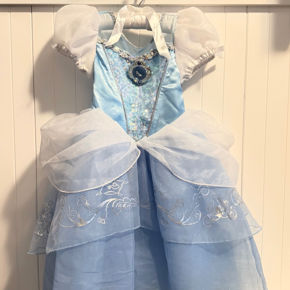 Enchanting Blue Princess Costume for Kids